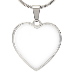 Grandma Loves You - Heart Necklace